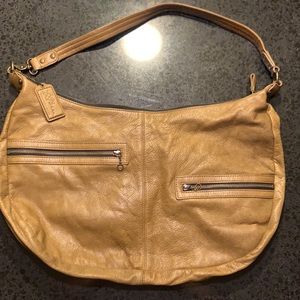 L.L. Bean hobo leather bag